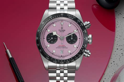 Tudor Black Bay Chrono ‘Pink’ .